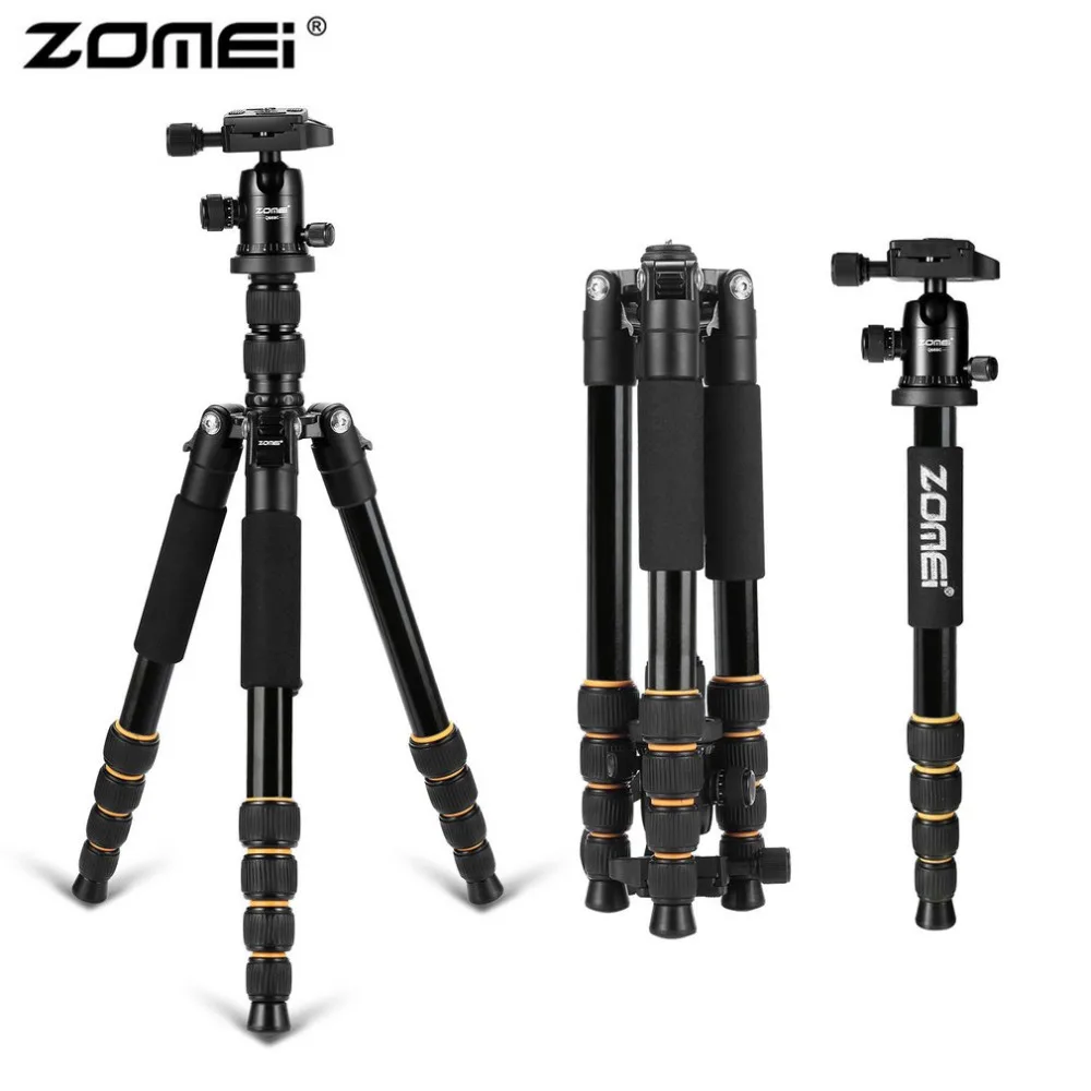 Zomei Professional Portable Travel Camera Tripod Lightweight Aluminum Monopod With 360 Degree Ball Head For DSLR Canon Camera
Zomei Professional Portable Travel Camera Tripod Lightweight Aluminum Monopod With 360 Degree Ball Head For DSLR Canon Camera