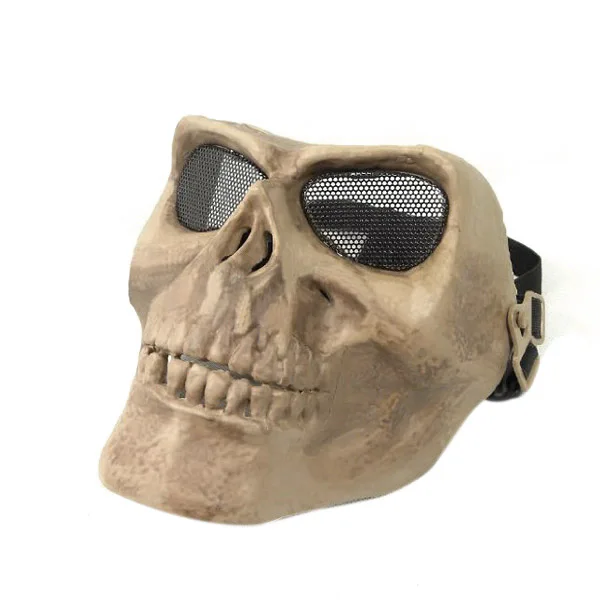 Cool Cosplay Party Airsoft Mask Skull Military Skeleton Airsoft Paintball Soldier Half Face Mask (Yellow)
Cool Cosplay Party Airsoft Mask Skull Military Skeleton Airsoft Paintball Soldier Half Face Mask (Yellow)
