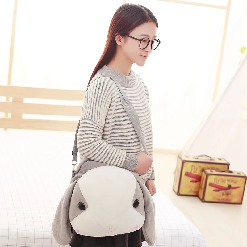 Rabbit head kids backpack toy plush animal backpack for childrens gift The kids shoulder bag
Rabbit head kids backpack toy plush animal backpack for childrens gift The kids shoulder bag