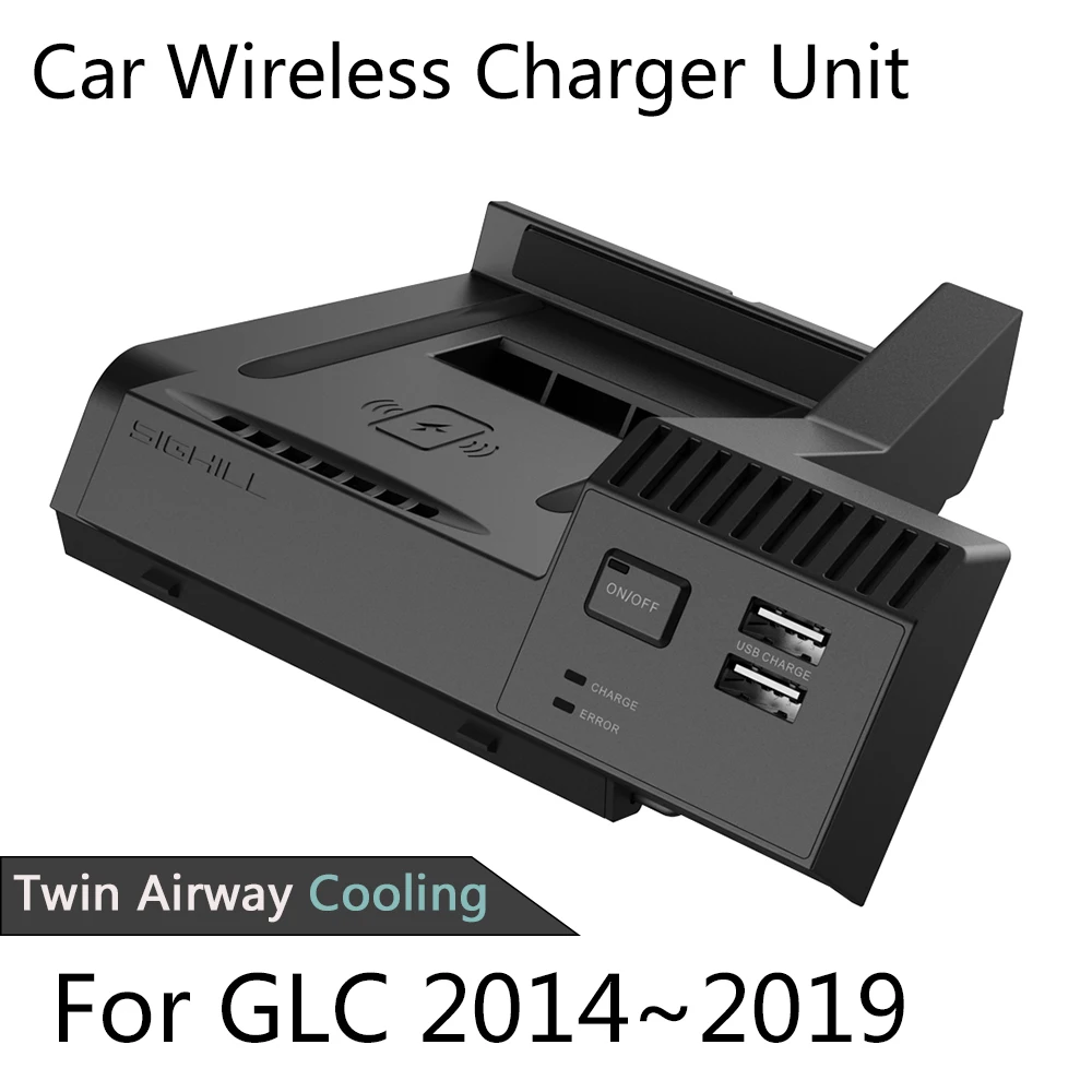 For Mercedes Benz GLC 2014~2019 10W Wireless Charger Car Charging Qi For iphone Android Phone Plug and plag Accessories
For Mercedes Benz GLC 2014~2019 10W Wireless Charger Car Charging Qi For iphone Android Phone Plug and plag Accessories