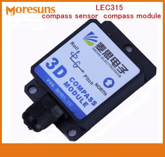Free ship LEC315 40 degree Angle compensation Electronic compass sensor/compass module
Free ship LEC315 40 degree Angle compensation Electronic compass sensor/compass module