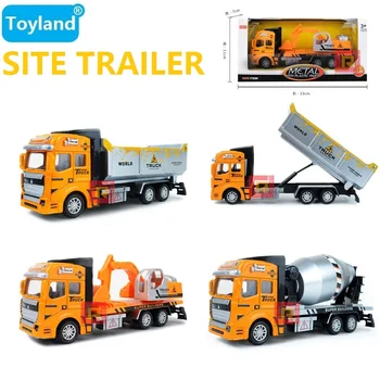 High Quality Alloy Toy Engineering Car Models Pull Back Dump-car Dump Truck/Concrete Car/Excavator Model Toys For Boy&Girl Child
High Quality Alloy Toy Engineering Car Models Pull Back Dump-car Dump Truck/Concrete Car/Excavator Model Toys For Boy&Girl Child