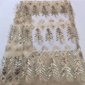 2019 New Style golden French tulle lace fabric African sequins lace fabric high quality african lace fabric
2019 New Style golden French tulle lace fabric African sequins lace fabric high quality african lace fabric