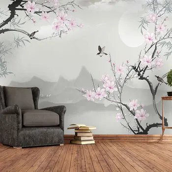 3d wallpaper now magnolia hand-painted flowers and birds background wall decoration painting - waterproof wall covering
3d wallpaper now magnolia hand-painted flowers and birds background wall decoration painting - waterproof wall covering