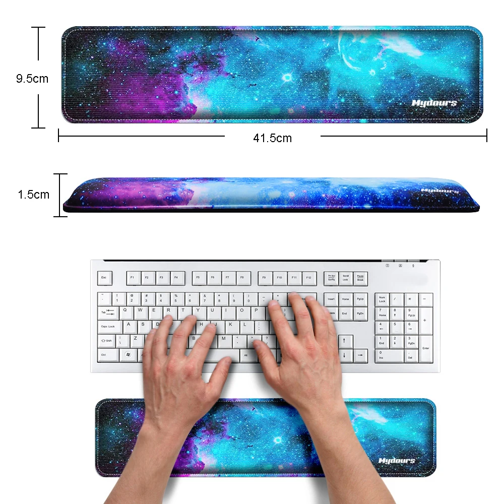 Non-Slip Keyboard Wrist Rest Ergonomic Comfort Wrist Support Pad Memory Foam Easy Typing for Office Work and PC Gaming
Non-Slip Keyboard Wrist Rest Ergonomic Comfort Wrist Support Pad Memory Foam Easy Typing for Office Work and PC Gaming