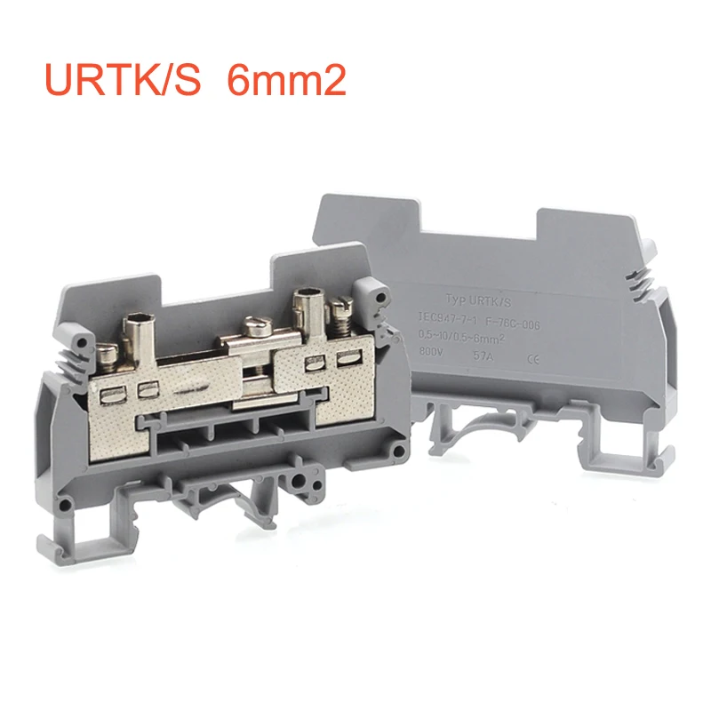 1pcs URTK/S URTK6S Current test terminal blocks Din rail connector screw Type wire electrical Terminal Blocks URTKS UK-6S 57A
1pcs URTK/S URTK6S Current test terminal blocks Din rail connector screw Type wire electrical Terminal Blocks URTKS UK-6S 57A