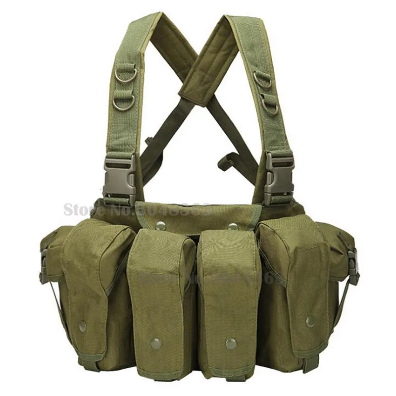 Hunting Camouflage AK 47 Magazine Carrier Combat Vest Military Tactical Airsoft Ammo Chest Rig Carrier Combat Gear
Hunting Camouflage AK 47 Magazine Carrier Combat Vest Military Tactical Airsoft Ammo Chest Rig Carrier Combat Gear