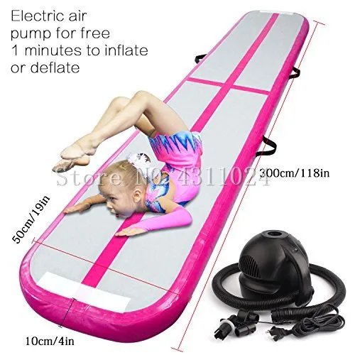Inflatable Practice Training Mat Inflatable Gym Mat 3x0.5x0.1m Air Balance Beam Track Cheer leading for Home with Pump
Inflatable Practice Training Mat Inflatable Gym Mat 3x0.5x0.1m Air Balance Beam Track Cheer leading for Home with Pump