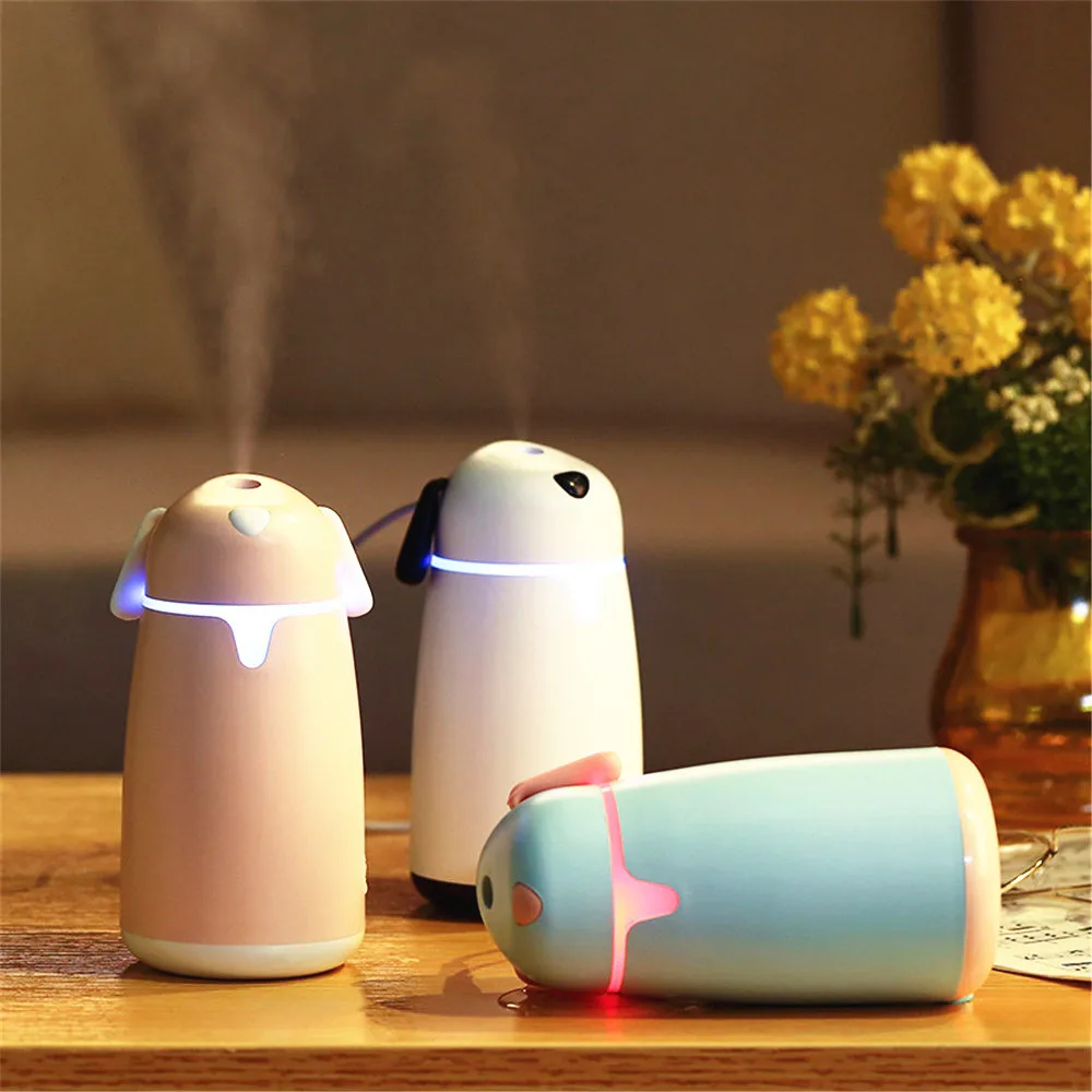Mini Cute Dog Shape Home Aroma LED Humidifier Air Diffuser Purifier Office HSU LED 150ML Purifier Electric Aroma air diffuser
Mini Cute Dog Shape Home Aroma LED Humidifier Air Diffuser Purifier Office HSU LED 150ML Purifier Electric Aroma air diffuser