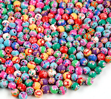 Hot Fashion Assorted Colors Polymer Clay Bead 6-16mm Ball Round Fimo Diy Components Spacer Beads Jewelery Making Materials
Hot Fashion Assorted Colors Polymer Clay Bead 6-16mm Ball Round Fimo Diy Components Spacer Beads Jewelery Making Materials