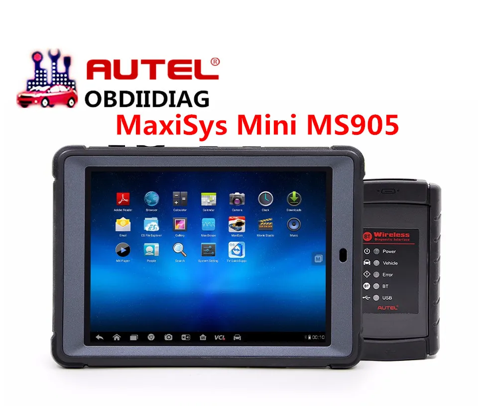 Original Autel MaxiSys Mini MS905 Bluetooth/WIFI Automotive Diagnostic &Analysis System with LED Display In stock
Original Autel MaxiSys Mini MS905 Bluetooth/WIFI Automotive Diagnostic &Analysis System with LED Display In stock