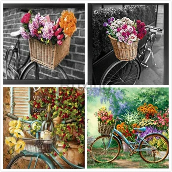 Square/Round Drill Diamond Painting Street view bicycle scenery Mosaic Rhinestone Mosaic Embroidery Handicraft mural decoration
Square/Round Drill Diamond Painting Street view bicycle scenery Mosaic Rhinestone Mosaic Embroidery Handicraft mural decoration