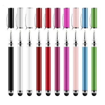 2 in 1 Ball Point Capacitive Screen Stylus Touch Pen For IPhone 8 7 6 5 IPad Samsung Cell Phone Mobile Tablet PC 50pcs/lot
2 in 1 Ball Point Capacitive Screen Stylus Touch Pen For IPhone 8 7 6 5 IPad Samsung Cell Phone Mobile Tablet PC 50pcs/lot