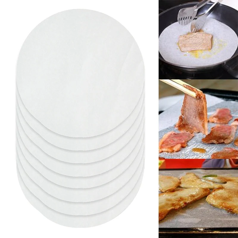 15cm/20cm/24cm/32 cm Round Parchment Paper Non-stick Dual Silicone Baking Paper Hamburger Patty Pastry Tools
15cm/20cm/24cm/32 cm Round Parchment Paper Non-stick Dual Silicone Baking Paper Hamburger Patty Pastry Tools