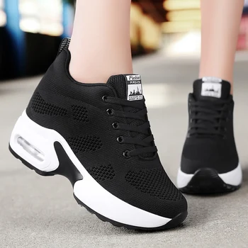 Women's Casual Shoes Spring Platform Sneakers Woman Breathable Air Cushion Outdoor Solid Heightening Footwear Chaussures Femme
Women's Casual Shoes Spring Platform Sneakers Woman Breathable Air Cushion Outdoor Solid Heightening Footwear Chaussures Femme