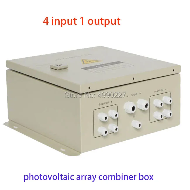 4-String PV Solar Combiner Box 40A circuit breaker control for solar power panel 12V/24V solar system battery charger
4-String PV Solar Combiner Box 40A circuit breaker control for solar power panel 12V/24V solar system battery charger