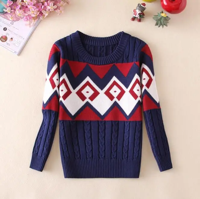 Casusal Long Sleeve Boys Sweaters O-neck Geometric Pattern Toddler Boy Pullover Spring Autumn Thick Kids Clothes Pull Garcon
Casusal Long Sleeve Boys Sweaters O-neck Geometric Pattern Toddler Boy Pullover Spring Autumn Thick Kids Clothes Pull Garcon