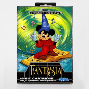 Fantasia 16 bit SEGA MD Game Card With Retail Box For Sega Mega Drive For Genesis
Fantasia 16 bit SEGA MD Game Card With Retail Box For Sega Mega Drive For Genesis