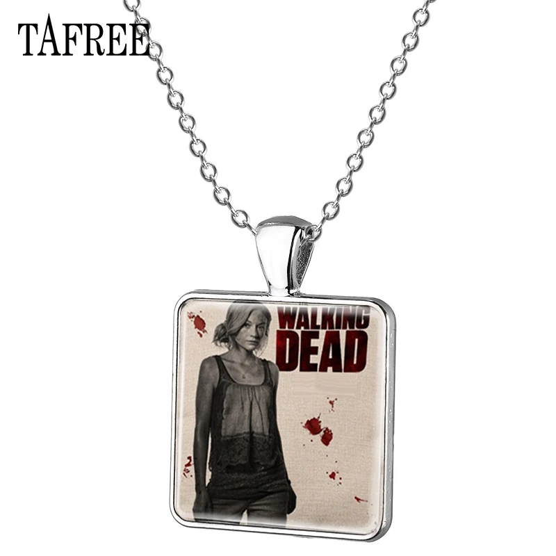 TAFREE The Walking Dead Pendant Necklace 2018 New Fashion Silver Plated Metal Choker Necklaces Statement Men Women Jewelry QF160
TAFREE The Walking Dead Pendant Necklace 2018 New Fashion Silver Plated Metal Choker Necklaces Statement Men Women Jewelry QF160