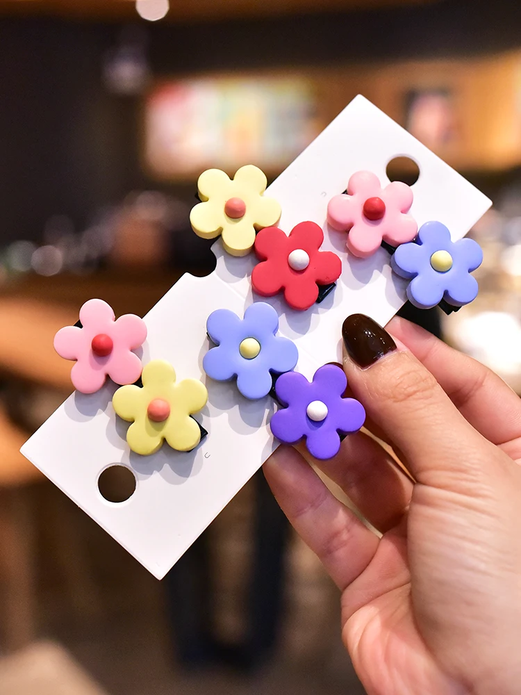 Jolly S Kids Girls Hair Accessories Korean Style Women Flower Hair Clip Barrete Set Simple Candy Colors Hairpin 4-6pcs/set
Jolly S Kids Girls Hair Accessories Korean Style Women Flower Hair Clip Barrete Set Simple Candy Colors Hairpin 4-6pcs/set