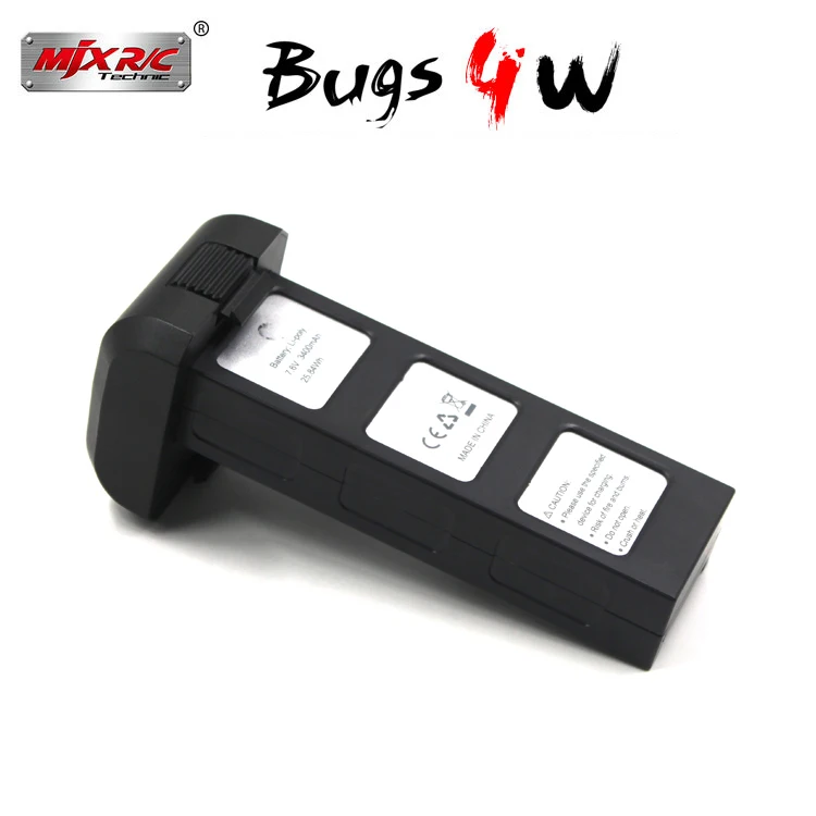 Original Mjx Bugs 4W B4W Parts 7.6v 3400 Mah Li-po Battery For Mjx B4W Accessories Brushless Gps Rc Drone Spare Parts Battery
Original Mjx Bugs 4W B4W Parts 7.6v 3400 Mah Li-po Battery For Mjx B4W Accessories Brushless Gps Rc Drone Spare Parts Battery