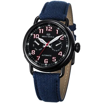 Genuine Seagull watches men 811.23.5026H Mechanical Chronograph Chinese Military men's Watch Luminous Arabic Numerals Black Dial
Genuine Seagull watches men 811.23.5026H Mechanical Chronograph Chinese Military men's Watch Luminous Arabic Numerals Black Dial