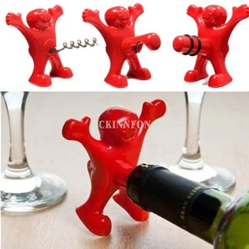 1000Pcs/Lot Red Color Creative Wine Bottle Opener Beer Cap Opener Funny Cork Bar Tool Stopper
1000Pcs/Lot Red Color Creative Wine Bottle Opener Beer Cap Opener Funny Cork Bar Tool Stopper