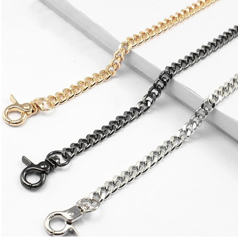 Light 120cm DIY 40-140cm Gold Silver Gun Black 7mm Metal Replacement Purse Chain Shoulder Bag Straps For Small Handbags
Light 120cm DIY 40-140cm Gold Silver Gun Black 7mm Metal Replacement Purse Chain Shoulder Bag Straps For Small Handbags