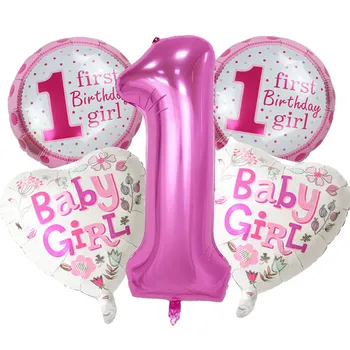 5pcs/lot pink Blue Number Foil Balloons Baby 1st Birthday balloon Party Decorations Toys For Kids shower air balloons
5pcs/lot pink Blue Number Foil Balloons Baby 1st Birthday balloon Party Decorations Toys For Kids shower air balloons