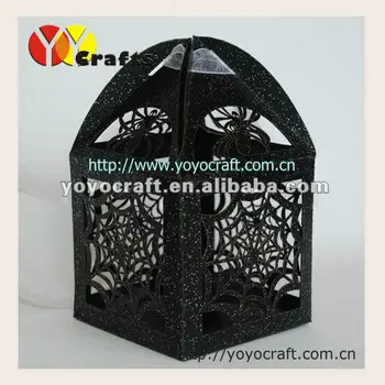 Cobweb!! 50PCS Laser cut paper various color customizable Halloween sweet candy box
Cobweb!! 50PCS Laser cut paper various color customizable Halloween sweet candy box