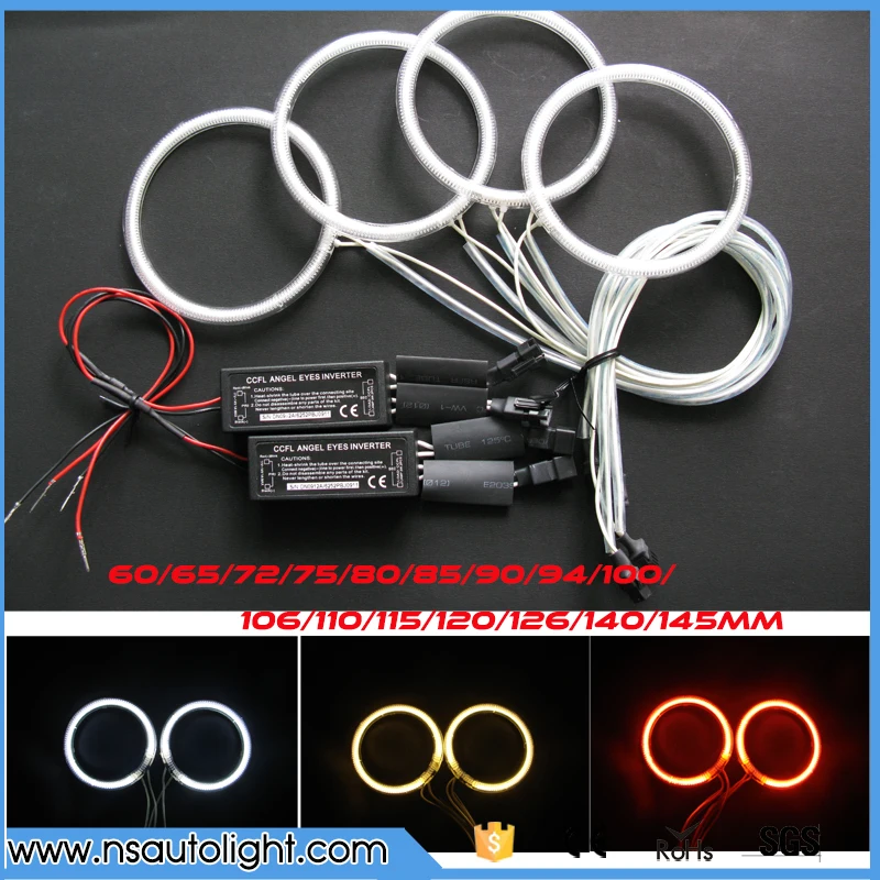 New Product CCFL angel eyes full circle universal ring light 100mm, 106mm for any cars
New Product CCFL angel eyes full circle universal ring light 100mm, 106mm for any cars