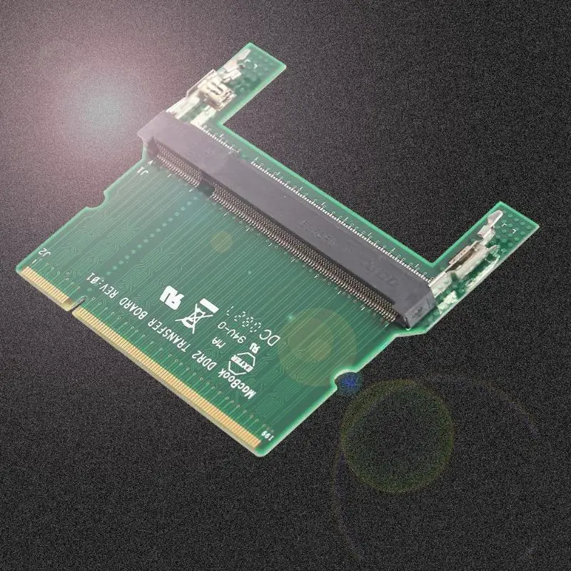 DDR2/DDR3 Laptop SO DIMM to Desktop DIMM Adapter Memory RAM Adapter Card  Double-sided Chip with Dual Channel for Laptop - AliExpress Computer   Office