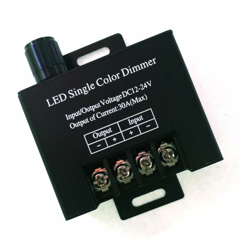DC12V-24V 30A 360W dimmable LED single color Dimmer Switch Controller Adjustable Brightness for 3528 5050 led strip light bulb
DC12V-24V 30A 360W dimmable LED single color Dimmer Switch Controller Adjustable Brightness for 3528 5050 led strip light bulb
