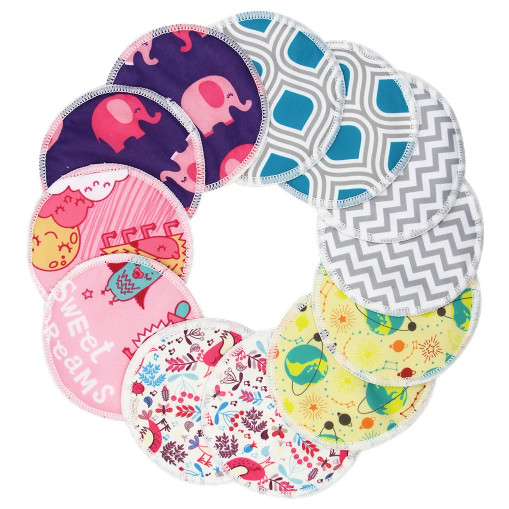 5pcs Anti-overflow breast pads Reusable Washed Nursing Pad three layers bamboo cellulose Milk Pad Postpartum Mother Supplies
5pcs Anti-overflow breast pads Reusable Washed Nursing Pad three layers bamboo cellulose Milk Pad Postpartum Mother Supplies