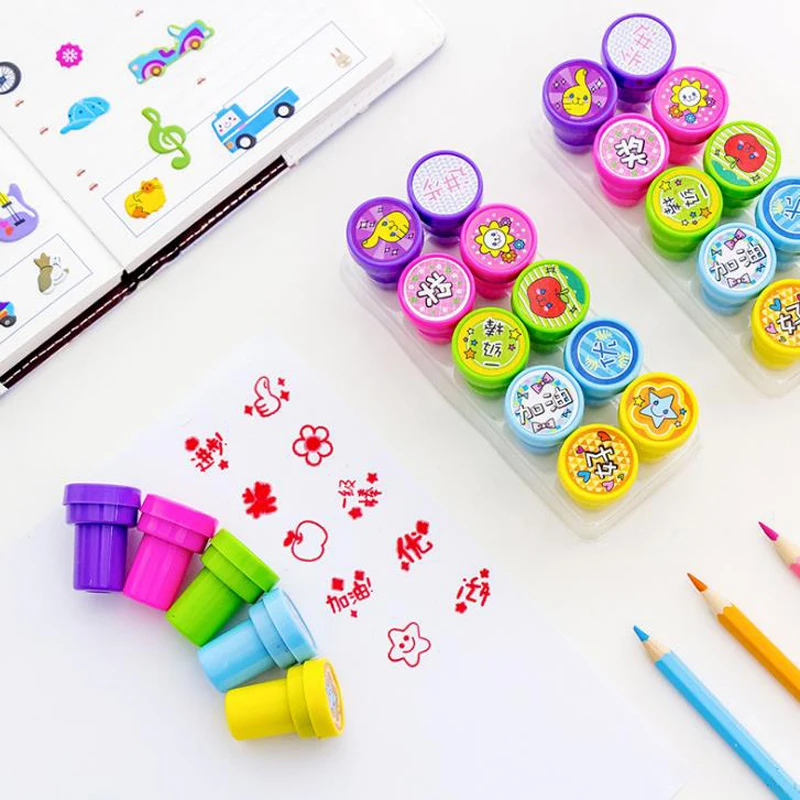 10 Pcs/pack Kawaii Star Comment Stamp for Teachers Kids Prizes Decorative Plastic Stamps for Scrapbook DIY Stationery Stamps
10 Pcs/pack Kawaii Star Comment Stamp for Teachers Kids Prizes Decorative Plastic Stamps for Scrapbook DIY Stationery Stamps