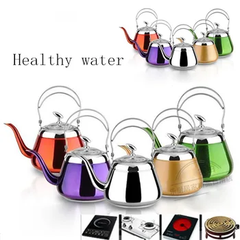 5 Color Selectable Thick Stainless Steel Water furn Kettle Creative Teapot for Induction Cooker Kitchenware Tool
5 Color Selectable Thick Stainless Steel Water furn Kettle Creative Teapot for Induction Cooker Kitchenware Tool