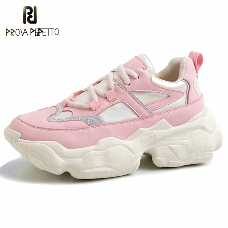 Prova Perfetto New Fashion Sneakers Lace-Up Casual Shoes Genuine Leather Thick Soles Shoes Flat Walking Footwear Shoes For Girls
Prova Perfetto New Fashion Sneakers Lace-Up Casual Shoes Genuine Leather Thick Soles Shoes Flat Walking Footwear Shoes For Girls
