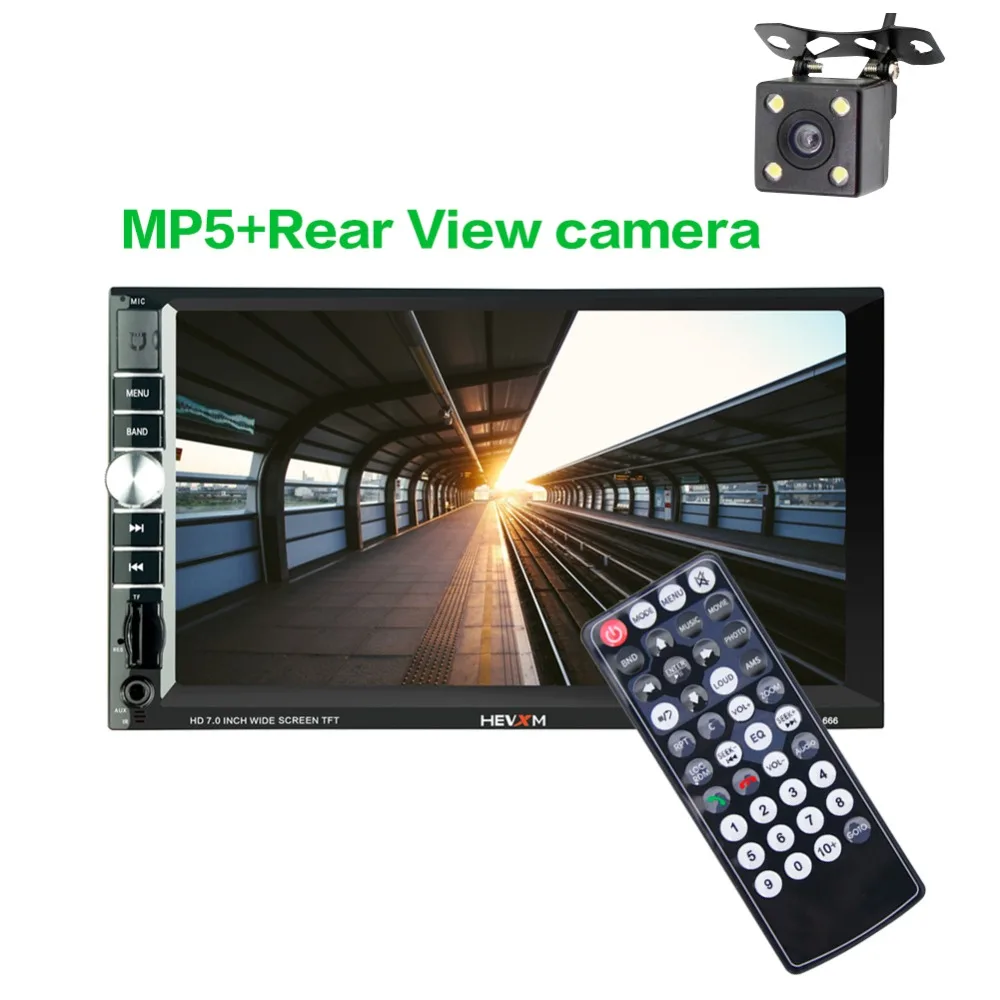 New 7-inch HD car MP4 player mobile phone Bluetooth hands-free dual ingot MP5 card machine 666
New 7-inch HD car MP4 player mobile phone Bluetooth hands-free dual ingot MP5 card machine 666