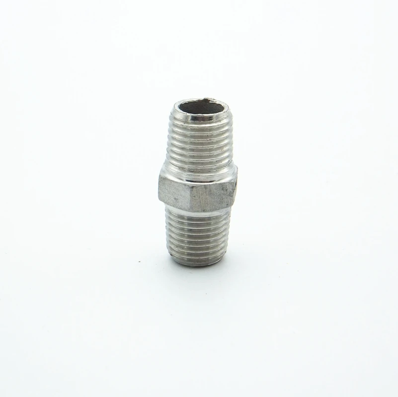1/4" BSP Male Thread Hex Nipple Union 304 Stainless Steel Threaded Pipe Fitting Connector Coupler For Water Oil Air
1/4" BSP Male Thread Hex Nipple Union 304 Stainless Steel Threaded Pipe Fitting Connector Coupler For Water Oil Air