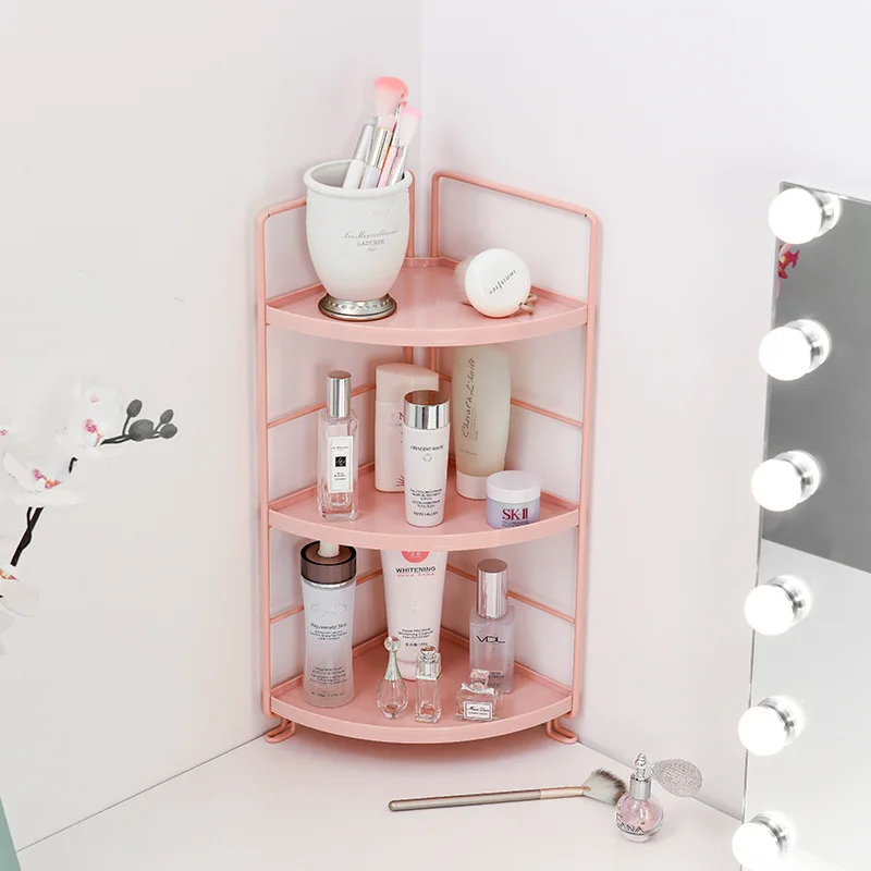 Three Layers Iron Art Storage Rack Bathroom Corner Cosmetic Storage Shelf Kitchen Organizer
Three Layers Iron Art Storage Rack Bathroom Corner Cosmetic Storage Shelf Kitchen Organizer