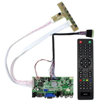 HDMI+VGA+2AV+USB+Audio LCD Controller Board for 14inch 15.6inch 17.3inch 1600x900 LP140WD2 LP156WD1 LP173WD1 LCD Screen
HDMI+VGA+2AV+USB+Audio LCD Controller Board for 14inch 15.6inch 17.3inch 1600x900 LP140WD2 LP156WD1 LP173WD1 LCD Screen