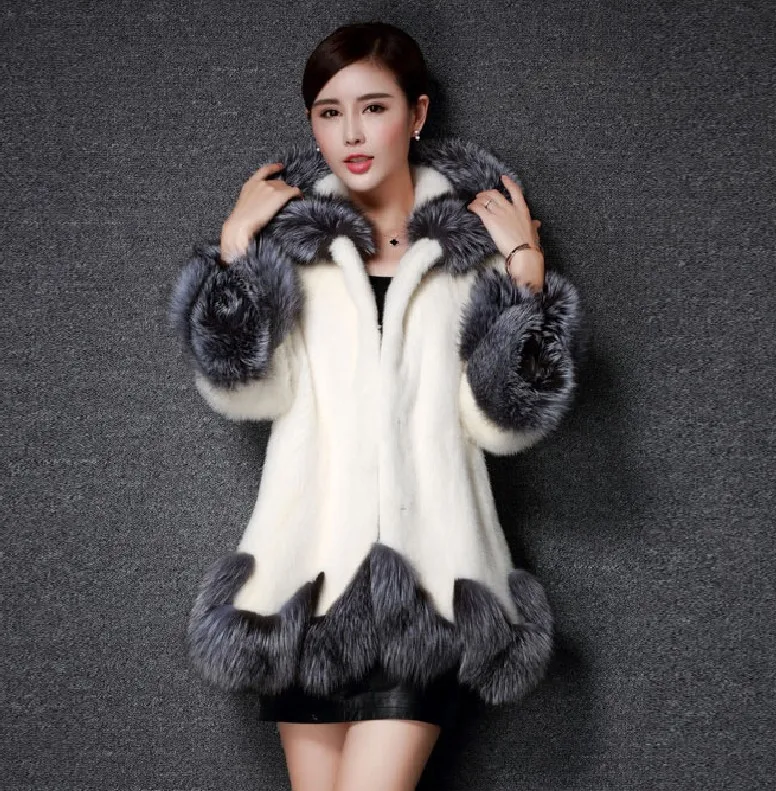 S-6XL Autumn Winter Hooded Warm Coat Jacket Female Party Elegant Outwear Fluffy Faux Fur Coat Women Furry Fake Fur Overcoat
S-6XL Autumn Winter Hooded Warm Coat Jacket Female Party Elegant Outwear Fluffy Faux Fur Coat Women Furry Fake Fur Overcoat