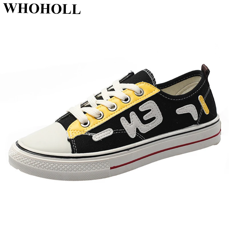 New Women Canvas Shoes Lace-up Sneakers Breathable Adult Female Skate Footwear Stylish Student Casual Flat Shoes Soft Anti-skid
New Women Canvas Shoes Lace-up Sneakers Breathable Adult Female Skate Footwear Stylish Student Casual Flat Shoes Soft Anti-skid