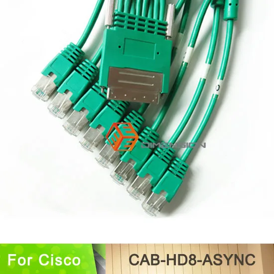 Wholesale Very High Quality 10FT Network Switch 8-port EIA-232 Async Cable HD8 Cable CAB-HD8-ASYNC Cable for Cisco
Wholesale Very High Quality 10FT Network Switch 8-port EIA-232 Async Cable HD8 Cable CAB-HD8-ASYNC Cable for Cisco