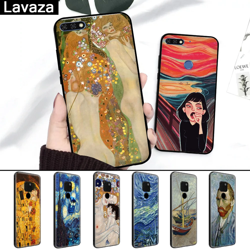 Lavaza Kiss Gustav Klimt Van Gogh Starry Silicone Case for Huawei Mate 10 Pro 20 Lite Nova 3 3i Y6 Y5 Y9 Y7 2017 Prime 2018
Lavaza Kiss Gustav Klimt Van Gogh Starry Silicone Case for Huawei Mate 10 Pro 20 Lite Nova 3 3i Y6 Y5 Y9 Y7 2017 Prime 2018