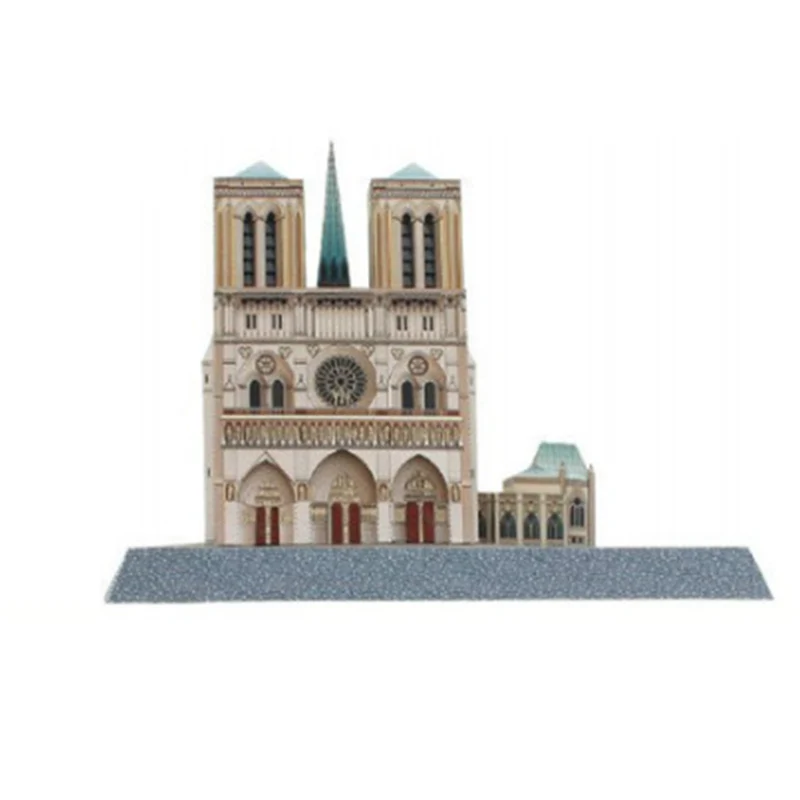 Notre Dame DE Paris Cathedral 3D Paper Puzzle France Tourism Souvenir Model Gift DC120
Notre Dame DE Paris Cathedral 3D Paper Puzzle France Tourism Souvenir Model Gift DC120
