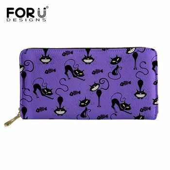 FORUDESIGNS Women Wallets Ladies Clutch Female Leather Bags ID Card Holders Cell Phone Cash Wallet Cute Cat Ladies Purses Bolsas
FORUDESIGNS Women Wallets Ladies Clutch Female Leather Bags ID Card Holders Cell Phone Cash Wallet Cute Cat Ladies Purses Bolsas