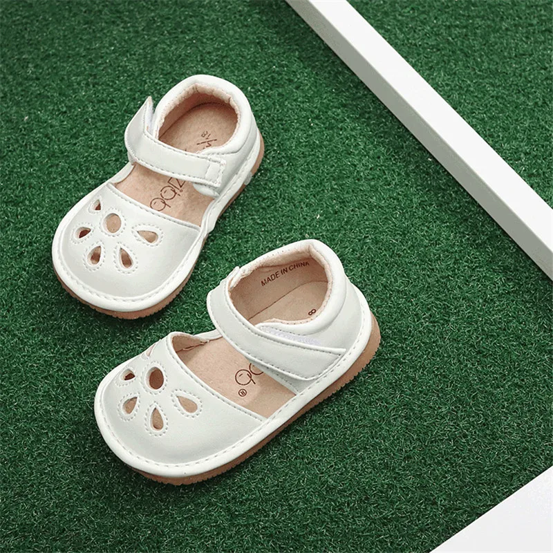 Summer hot PU leather baby hollow out sandals baby kids solid shoes rubber sole funny baby squeaky shoes outdoors
Summer hot PU leather baby hollow out sandals baby kids solid shoes rubber sole funny baby squeaky shoes outdoors
