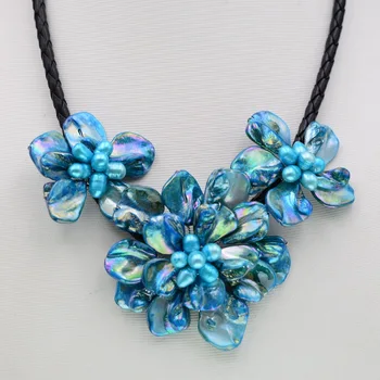 2019 New Fashion Turquoises Shell Blue Pearl Flower Chokers Necklace Fashion for Nice Lady Female Gift Hot Sale
2019 New Fashion Turquoises Shell Blue Pearl Flower Chokers Necklace Fashion for Nice Lady Female Gift Hot Sale