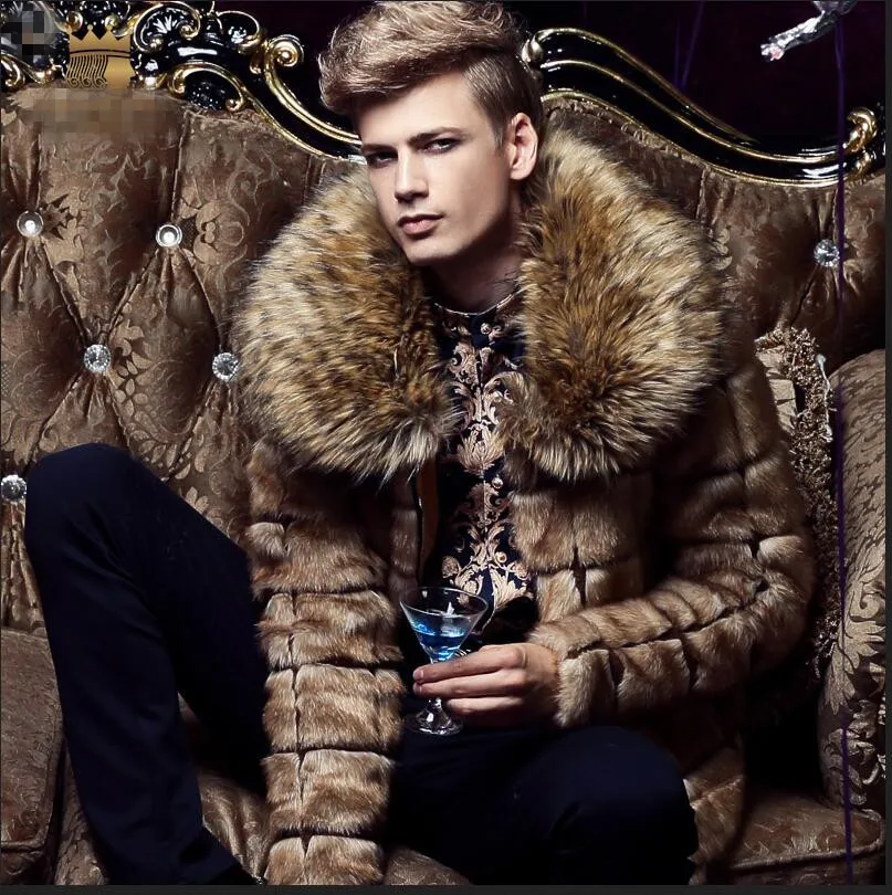2017 New Mens Imitation fur winter coat Fashion Men's winter jacket with fur collar parka men Size S-XXXL
2017 New Mens Imitation fur winter coat Fashion Men's winter jacket with fur collar parka men Size S-XXXL